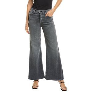 Mother Womens  The Tomcat Roller Digging Up Dirt Wide Leg Jean, Grey
